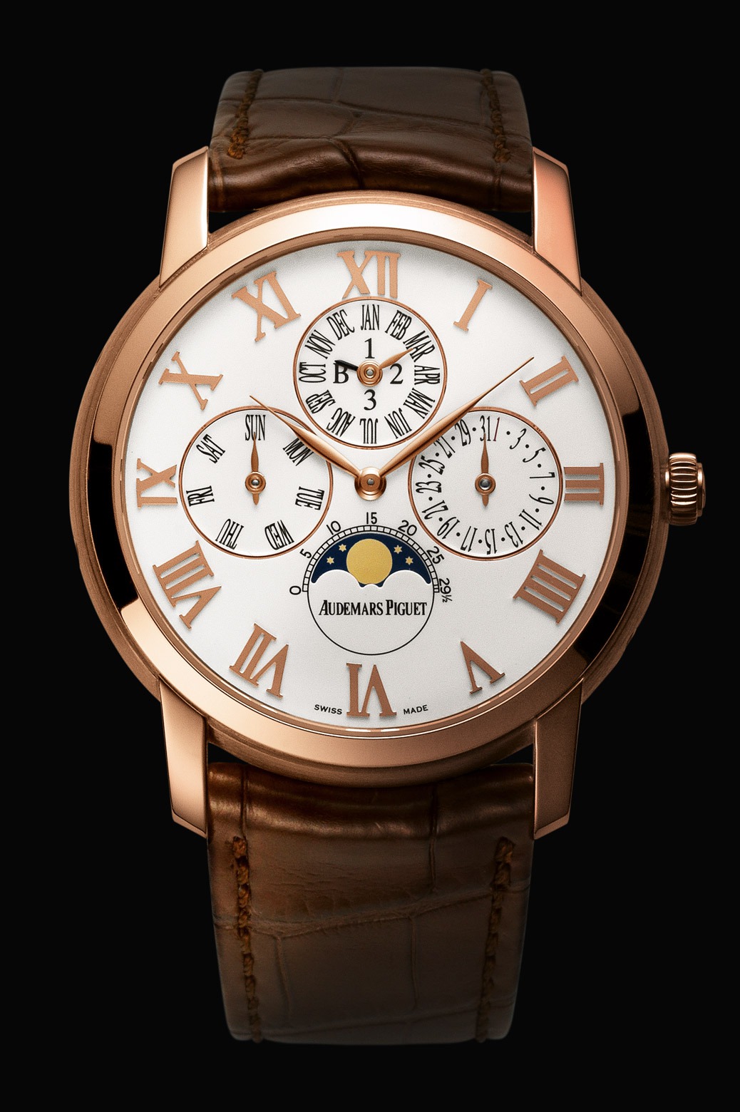 Audemars Piguet Jules Audemars Perpetual Calendar Pink Gold watch REF: 26391OR.00.D088CR.01